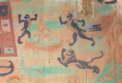 敦煌壁画中的动物世界
