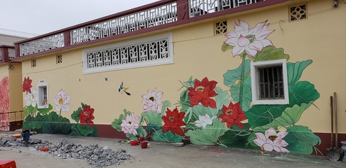 墙绘艺术 汕尾新农村建设中的社区文化墙